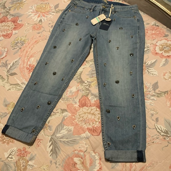 Tommy Bahama Denim - Tommy Bahama Mid Rise Boyfriend Fit Denim